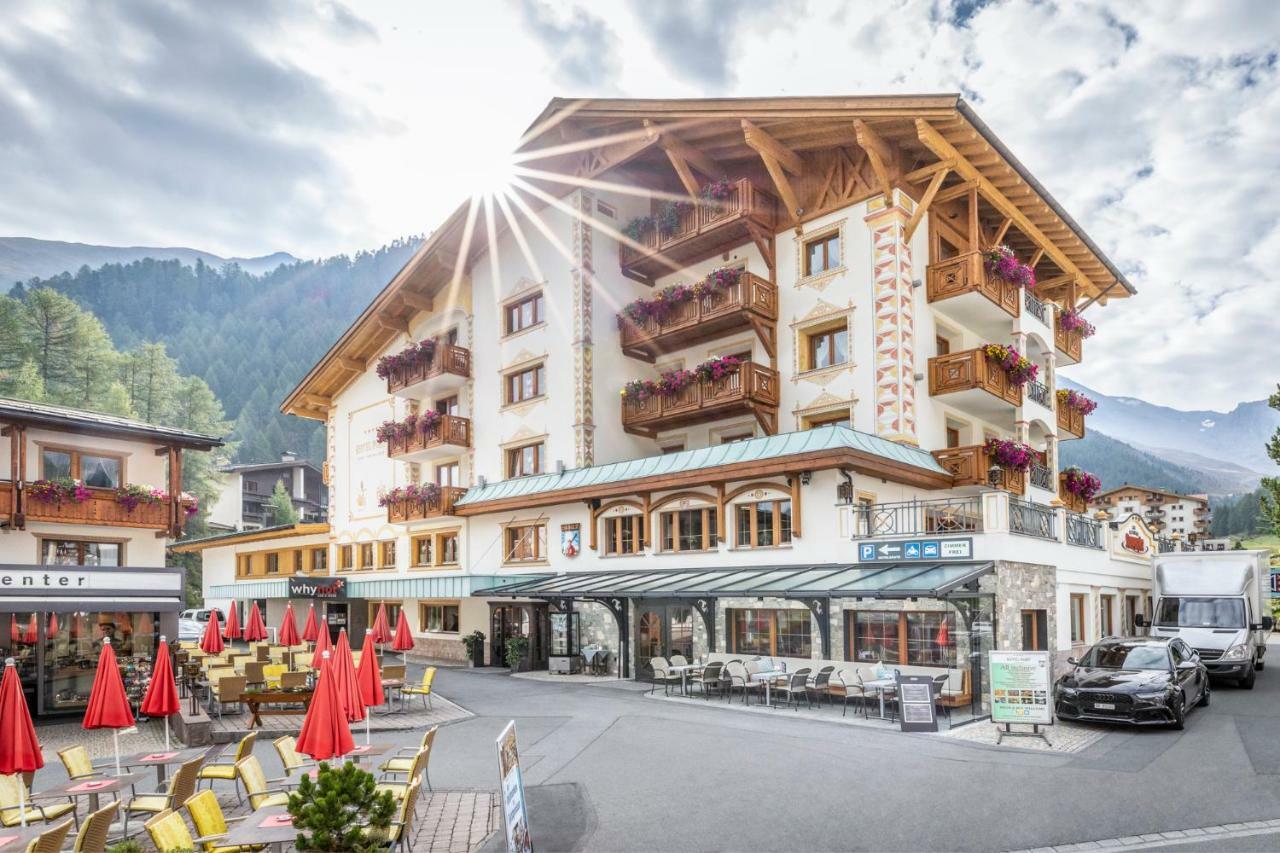 Hotel Post Sport- Und Wellness Samnaun Exterior foto